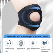 Knee Brace for Women/ Men, 2025 New Upgraded Extended Edition Knee Braces, Adjustable Knee Support, Patellar Tendon Support Strap, Knee Wraps for Pain Relief for Meniscus Tear Knee Pain Arthritis Pain Injury Recoverys(Gray)
