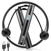 Smart Jump Rope Fitness Skipping Rope with App – 2 Function Modes – Classic 3m Rope & Ropeless Shortballs – Bluetooth Skipping Rope with Fitdays+ App for Seamless Progress Tracking