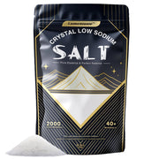 Salt for Pickling, Canning & Cooking | Fine Grain Table Salt with Natural Minerals | For Steak & Baking | Lite Low Sodium Healthy Salt, Resealable 8.8oz (Pack of 2)