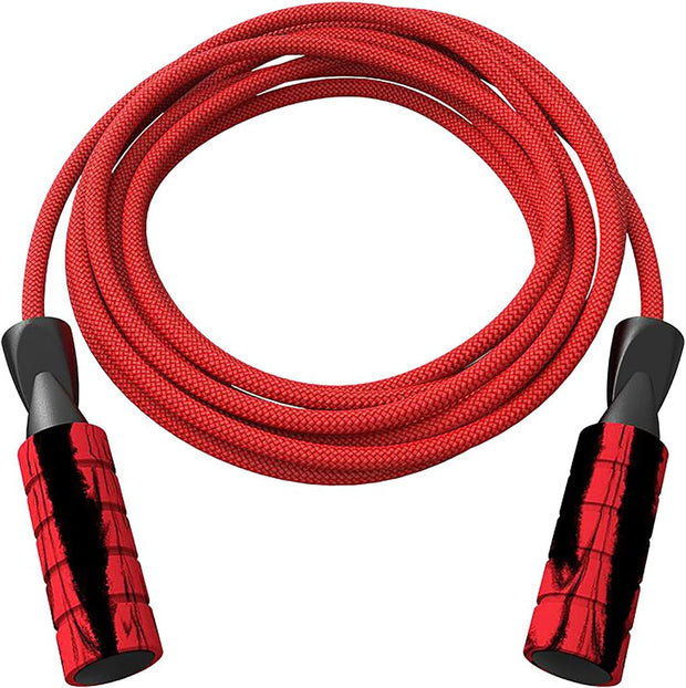 Jump Rope for Women & Men Adjustable Length Cotton Skipping Rope for Adults & Kids Workout Equipment for Weight Loss, Cardio, Boxing & Fitness Suitable for Home, Gym & School Use