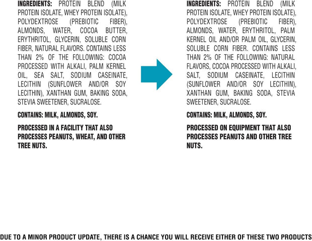 Quest Nutrition Cookies & Cream Protein Bars, 21g Protein, 1g Sugar, 4g Net Carb, High Fiber, Gluten Free, Keto Friendly, 12 Count