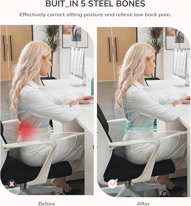 LODAY Segmented Waist Trainer for Women Corset Shapewear Waist Cincher Tummy Control Body Shaper