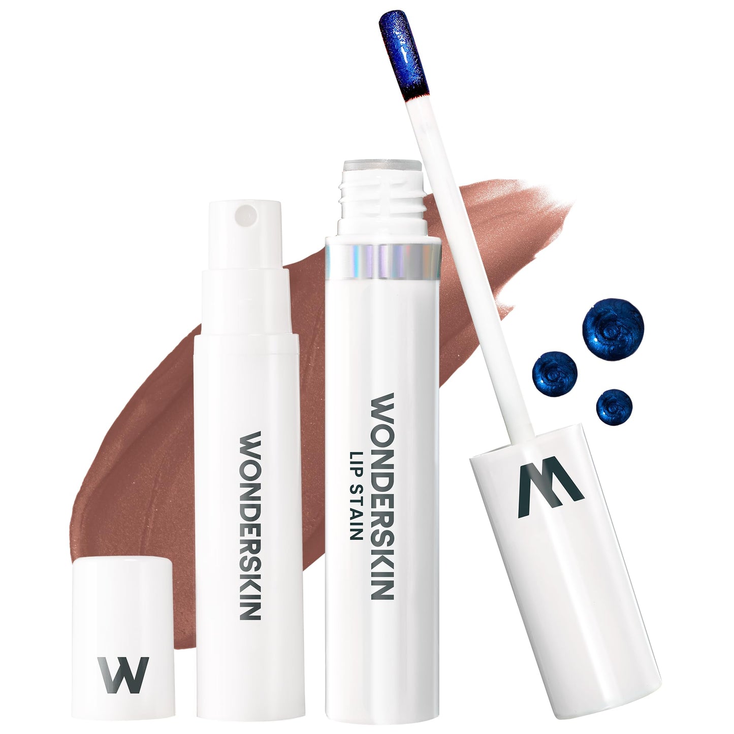 Wonderskin Wonder Blading Lip Stain Peel Off Masque - Long Lasting, Waterproof and Transfer Proof Nude Lip Tint, Matte Finish Peel Off Lip Stain (Whimsical Masque)