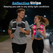 Weighted Vest for Woman Men, 6lb/8lb/12lb/16lb/20lb/30lb Weight Vest with Reflective Stripe, Weight Vests Adjustable for Walking, Weight Loss, Training, Running