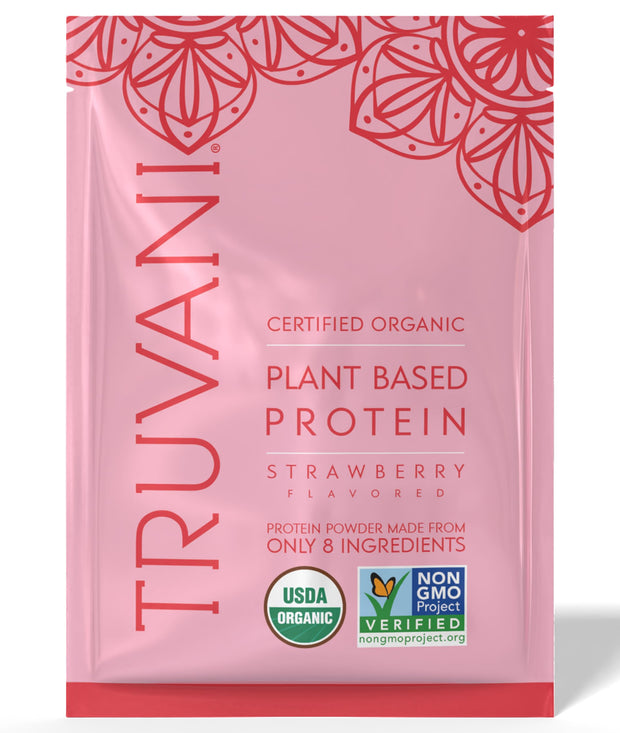 Truvani Vegan Pea Protein Powder | Vanilla | 20g Organic Plant Based Protein | 18 Servings | Keto | Gluten & Dairy Free | Low Carb | No Added Sugar