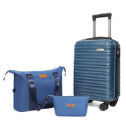 Luggage Set 3 Pieces (20/24/28) -Suitcase Set - Carry on Luggage with Wheels - Check-in Luggage - PC + ABS Durable Suitcase Rotating Silent Wheels Hardside Luggage with Spinner Wheels,3pcs (Pink)