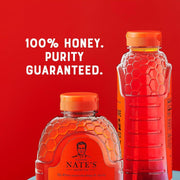Nate's 100% Pure, Raw & Unfiltered Honey - Award-Winning Taste, 32oz. Squeeze Bottle (Pack of 2)