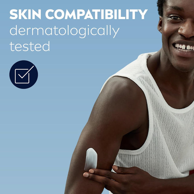 NIVEA MEN Maximum Hydration 48-Hour Moisture Body Lotion for Dry Skin, Aloe Vera Lotion for Men, 3-in-1 Body, Face and Hands, Dermatologically-Tested, 16.9 Fl Oz Bottle