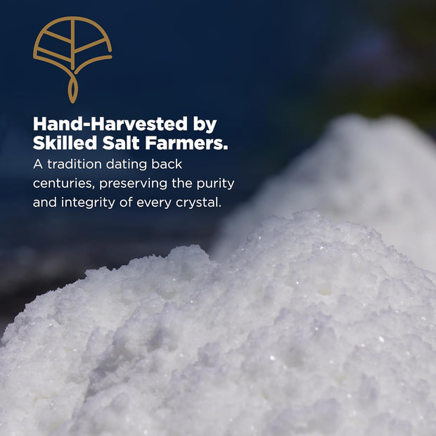 Santa Prisca & Co. Premium Colima Sea Salt – Hand-Harvested, Unrefined Mexican Sea Salt Crystals | Gourmet Finishing Salt for Cooking, Grilling & Everyday Use | Mineral-Rich, Small Batch, 8 oz