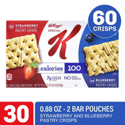 Kellogg's Special K Pastry Crisp 2 Pastry Crispper Pouch 30/0.88 Oz Net Wt 26.4 Oz,, ()