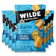 WILDE Buffalo Protein Chips, Thin and Crispy, High Protein, Keto Friendly, Made with Real Ingredients, 2.25oz Bags (Pack of 8)…