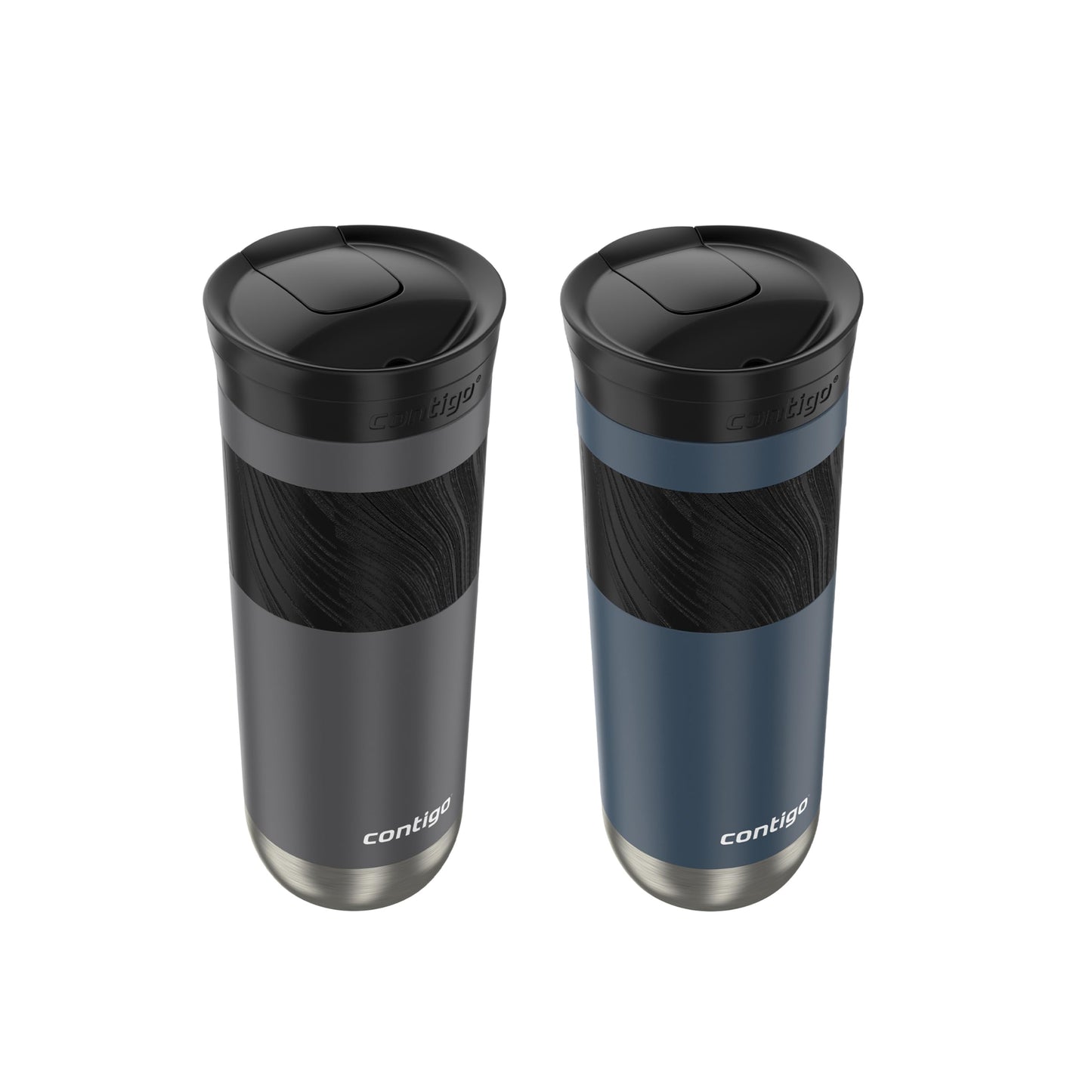 Contigo Byron Vacuum-Insulated Stainless Steel Travel Mug, 20oz - Leak-Proof Lid, BPA-Free, Blue Corn - Perfect Reusable Cup for Coffee or Water; hot and cold beverage holder