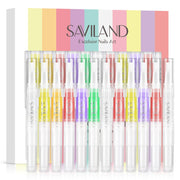 SAVILAND Natural Cuticle Oil Pen: 6PCS Revitalizing Cuticle Oil for Nails with Vitamin E Repaired Cuticles Overnight Cuticle Softener Nail Strengthener Protector for Damaged Skin Thin Nail