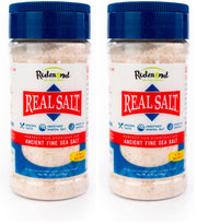 Redmond Real Sea Salt - Natural Unrefined Gluten Free Fine, 10 Ounce Shaker (1 Pack)