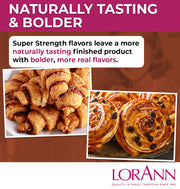 LorAnn Oils Super Strength Flavoring - Used For Candy Making, Flavoring Extracts, Baking, Hard Candy, and Flavor Oils - Bold, Natural Flavors 4X Stronger Than Extracts - Cinnamon Roll, 1 fl oz