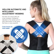 Posture Corrector for Women and Men,Adjustable Shoulder Straightener,Back Support Brace,Upper Spine scoliosis, hunchback