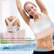 Posture Corrector for Women and Men,Adjustable Upper Back Brace,Breathable Back Support Straightener,Relieve Waist,Neck,Shoulder,Back Pain