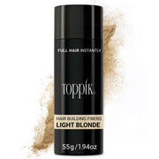 Toppik Hair Building Fibers, Fill In Fine or Thinning Hair Instantly Thicker, Fuller Looking Hair 9 Shades,4 size options
