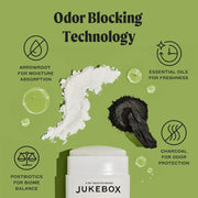 JUKEBOX Natural Deodorant for Women 3 Pack Sampler Gift Pack–Lavender Fields Forever, Rose Hips Don't Lie, Vanilla on Vinyl