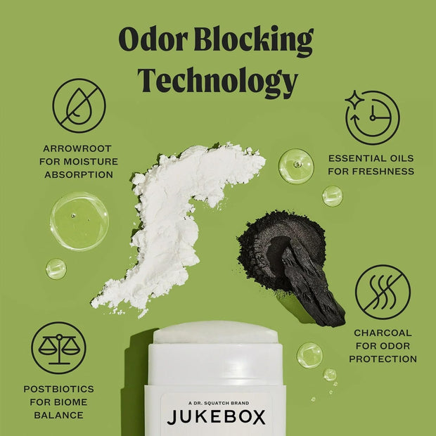 Jukebox Natural Deodorant and Soap Pack for Women– Sky Blue Malibu Scent– Neroli, Orange, Sea Salt- 5 Pack