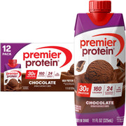Premier Protein Shake, Cinnamon Roll, 30g Protein, No Added Sugar, 24 Vitamins & Minerals to Support Immune Health, 11 fl oz, 4 Pack (Packaging May Vary)