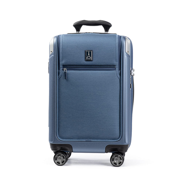 Travelpro Platinum Elite Hardside Expandable Checked Luggage, 8 Wheel Spinner, TSA Lock, Hard Shell Polycarbonate Suitcase, True Navy Blue, Checked Large 28-Inch