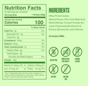 SEEQ Supply Clear Whey Protein Powder - 22 Servings, 22g Protein Per Serving - Sour Green Apple