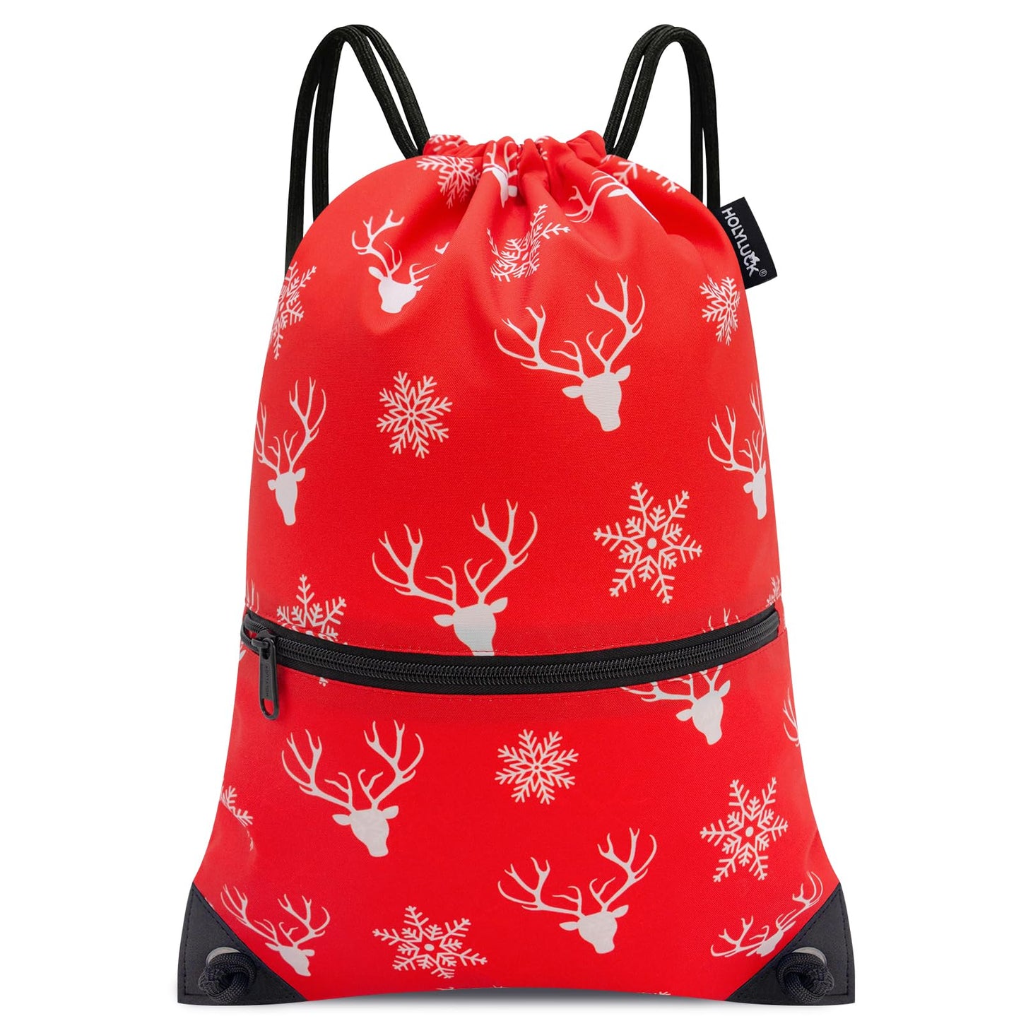HOLYLUCK Drawstring Backpack Bag Sport Gym Sackpack