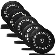 Olympic Bumper Plates Set, 2" Weight Plates for Strength Training & Weightlifting