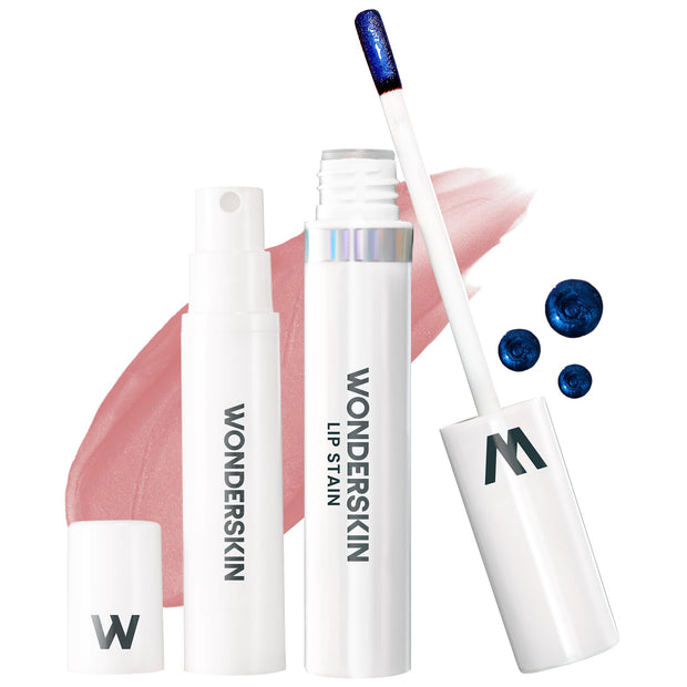 Wonderskin Wonder Blading Lip Stain Peel Off Masque - Long Lasting, Waterproof and Transfer Proof Nude Lip Tint, Matte Finish Peel Off Lip Stain (Whimsical Masque)