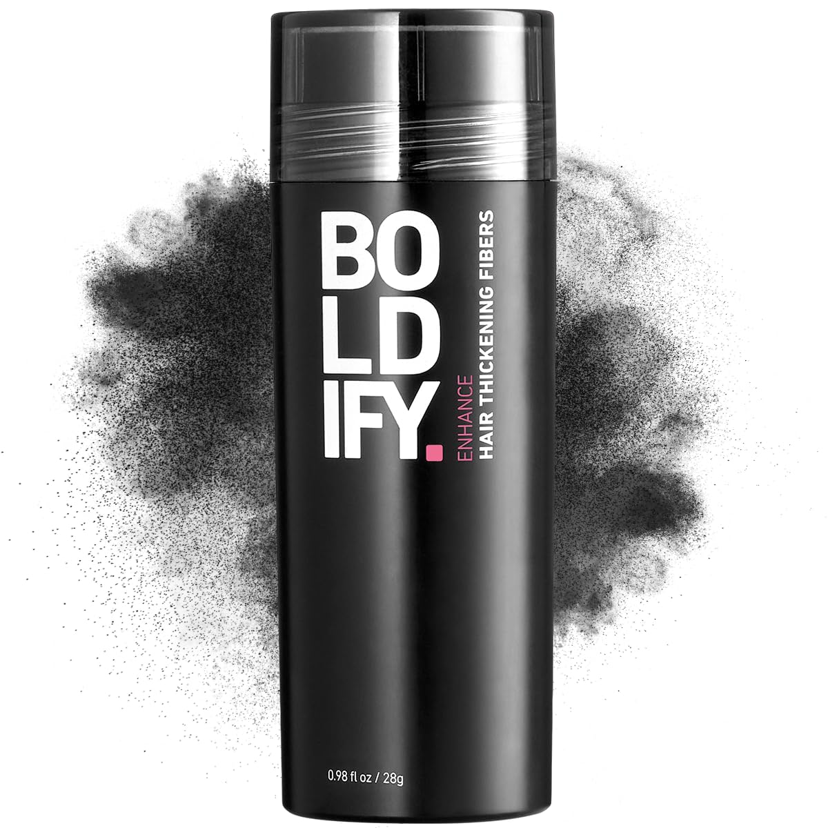BOLDIFY Hair Fibers (12g) - Fill In Thinning and Fine Hair for an Instantly Fuller, Thicker Look - 14 Shades for Women & Men - Dark Brown