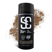 SOVONCARE Hair Fibers for Thinning Hair Dark Brown, Hair Building Fibers for Bald Spots Undetectable & Natural, Conceals Hair Loss, Fill In Fine Hair Powder Hair Thicker Instantly for Women & Men 28g