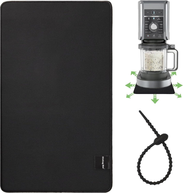 Sliding Pad for Ninja NC501 CREAMi Ice Cream Maker,Professional Ice Cream Machine Slider Mat,Ice Cream Maker Accessories,Quickly Slide the Ice Cream Makers on Table(13.78"x8.66")