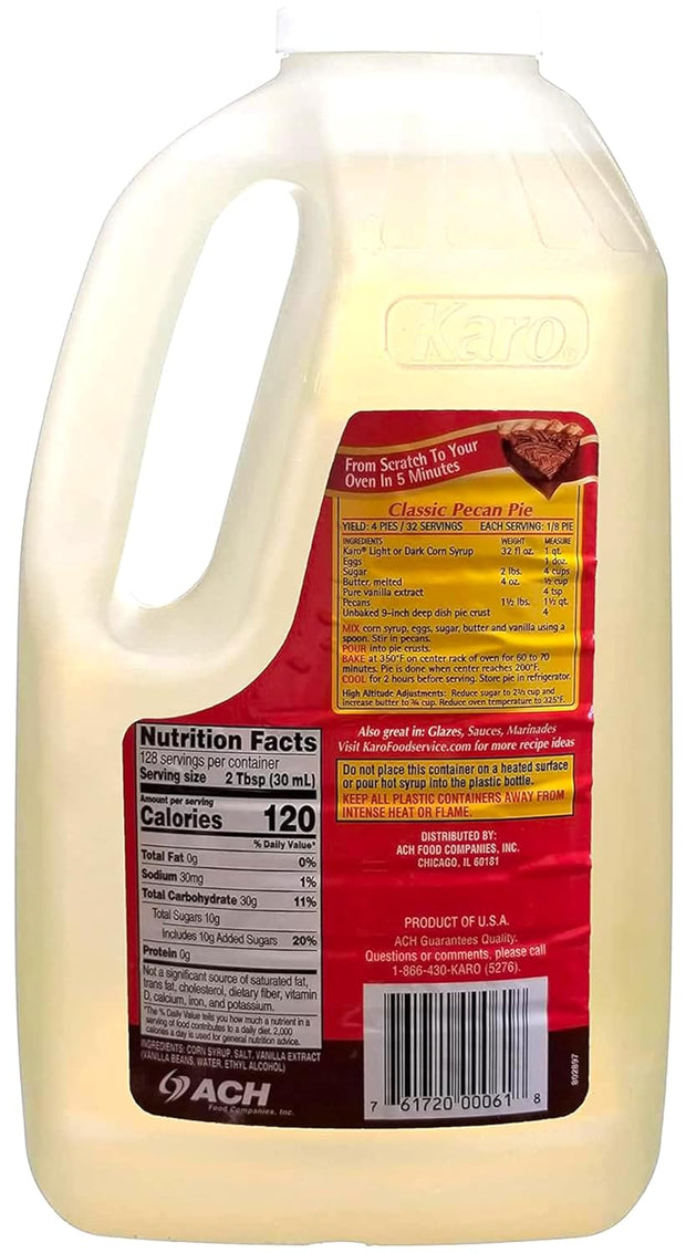Karo Light Corn Syrup, 1 Gal