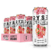 RYSE Fuel Energy Drink - Variety Pack - Sugar Free, Gluten Free & Vegan - 200mg Natural Caffeine, Taurine & Choline for Focus & Energy - No Artificial Colors - 16 fl oz Cans (12-Pack)