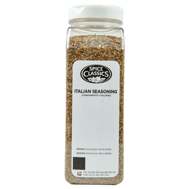 Spice Classics Italian Seasoning, 6 oz - One 6 Ounce Container of Italian Seasoning Spice for Authentic Italian Cooking, Perfect in Sauces, Vegetables, Pasta Dishes, Pizza and More