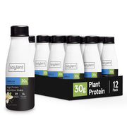 Soylent Complete Protein Shake, Chocolate, 30g Protein, Vegan, Dairy Free and 0g Sugar, Ready to Drink Protein Drinks, 11oz (12 Pack)