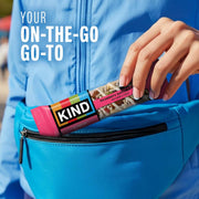 KIND Seeds Fruit & Nuts Snack Bar, Strawberry Sunflower Seed | 5g Protein, High Fiber, Gluten Free Bars, 1.4 OZ, 36 Count