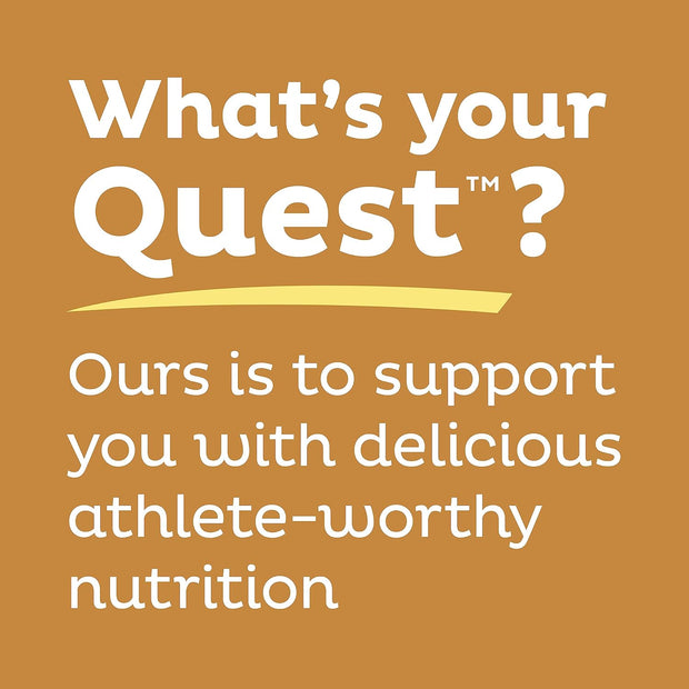 Quest Nutrition Mini Chocolate Chip Cookie Dough Protein Bars, 8g Protein, 1g Sugar, 2g Net Carbs, Gluten Free, 14 Count