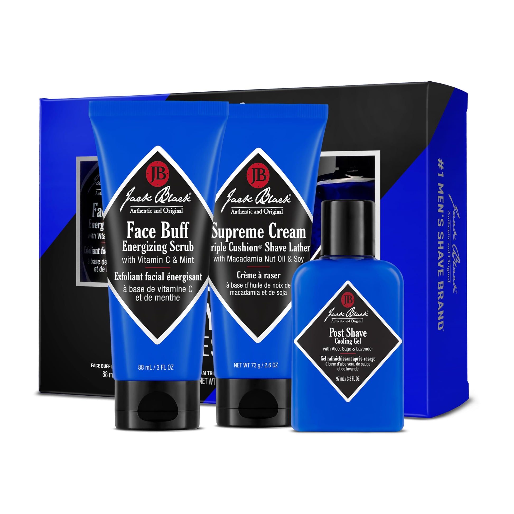 Jack Black Set for Men – Mens Skin Care Kit, Mens Skincare Gift Set