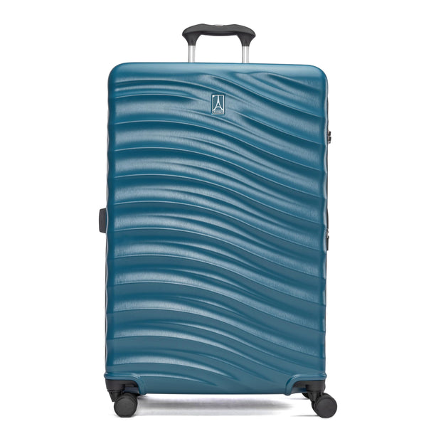 Travelpro Maxlite Air V2 Hardside Expandable Checked Luggage, 8 Spinner Wheels, Lightweight Hard Shell Suitcase, TSA lock, Ensign Blue, Checked Large 28-Inch