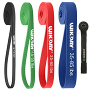 Resistance Bands, Pull Up Bands, Workout Bands for Exercise, Thick Heavy Resistance Band Set with Door Anchor, Elastic Bands for Body Stretching, Crossfit Training at Home/Gym Men & Women Women