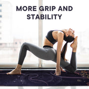 Yoga Towels, Non Slip Hot Yoga Mat Towel with Grip Dots,Super-Absorbent Soft Microfiber Yoga Blanket for Pilates, Fitness and Workout 72inch x 24inch