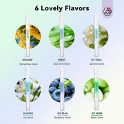 SAVILAND Soothing Cuticle Oil Pen: 6Pcs Plant-Based Nail Oil with Aloes Vitamin E Nail Strengthener Refreshing Nail Growth Serum Cuticle Softener for Moisturizing Repairing Dryness Redness Peeling