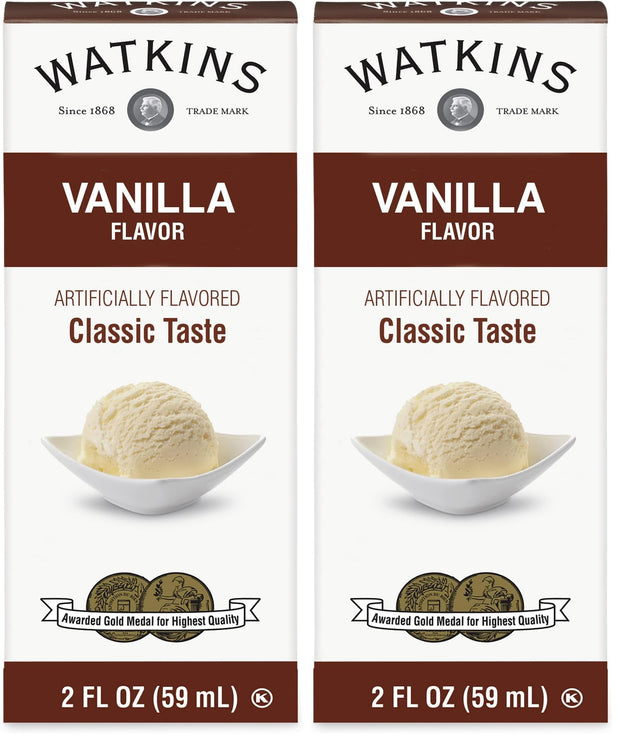 Watkins Raspberry Extract with Other Natural Flavors, 2 oz. Bottles, Pack of 6 (Packaging May Vary)