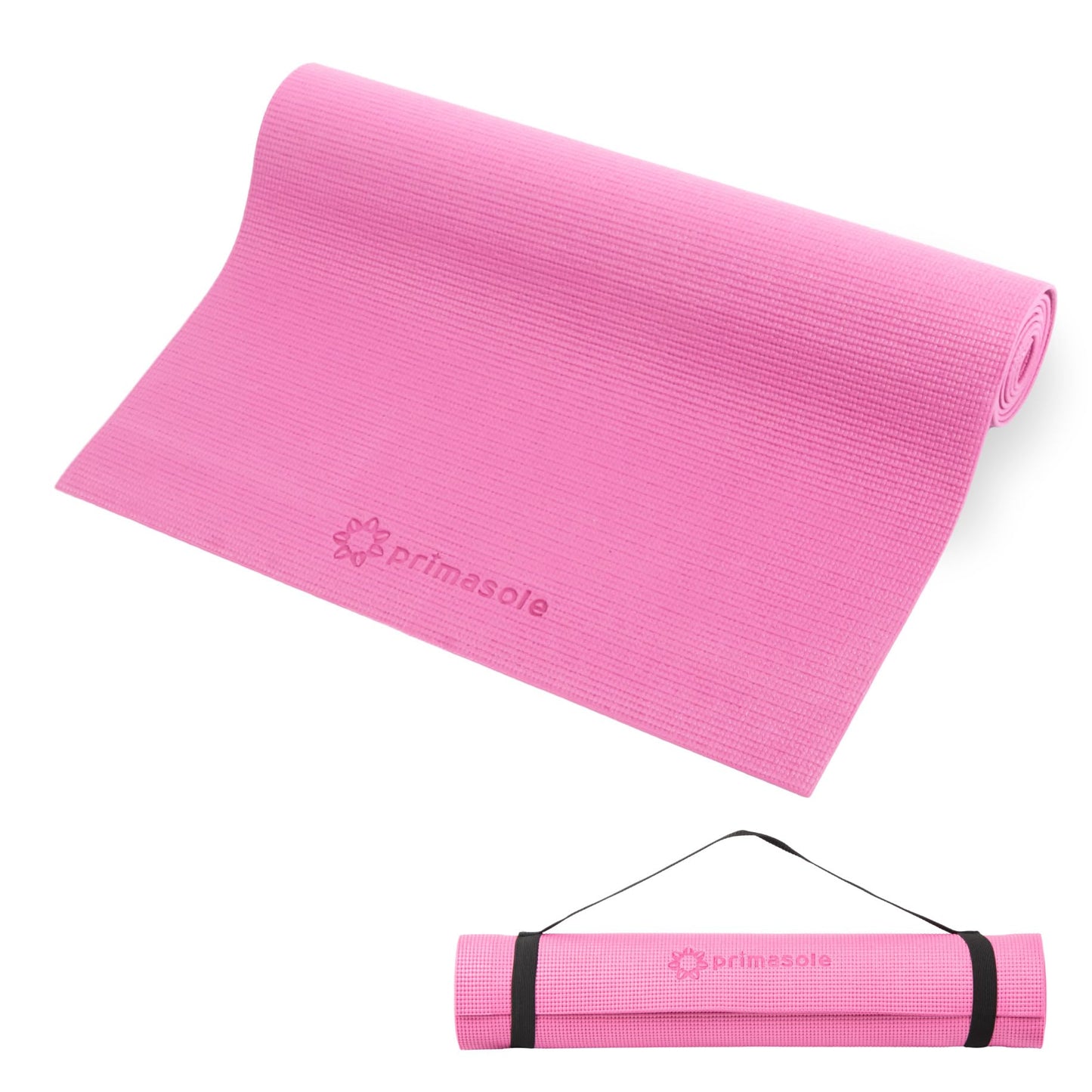 Yoga Mat with Carry Strap for Yoga Pilates Fitness and Floor Workout at Home and Gym Non-slip 9 colors