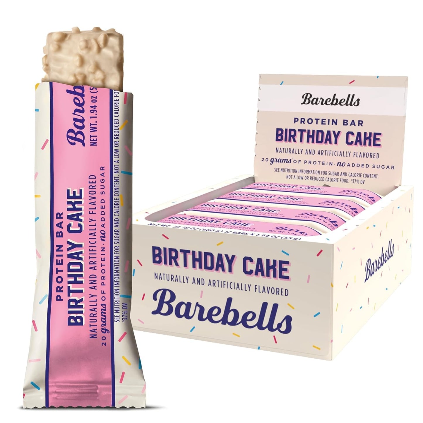 Barebells Protein Bars Variety Pack - 12 Count, 1.9oz Bars - Protein Snacks with 20g of High Protein - Chocolate Protein Bar with 1g of Total Sugars - Perfect on The Go Protein Snack & Breakfast Bars