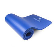 ProsourceFit Extra Thick Yoga and Pilates Mat ½” (13mm), 71-inch Long High Density Exercise Mat with Comfort Foam and Carrying Strap