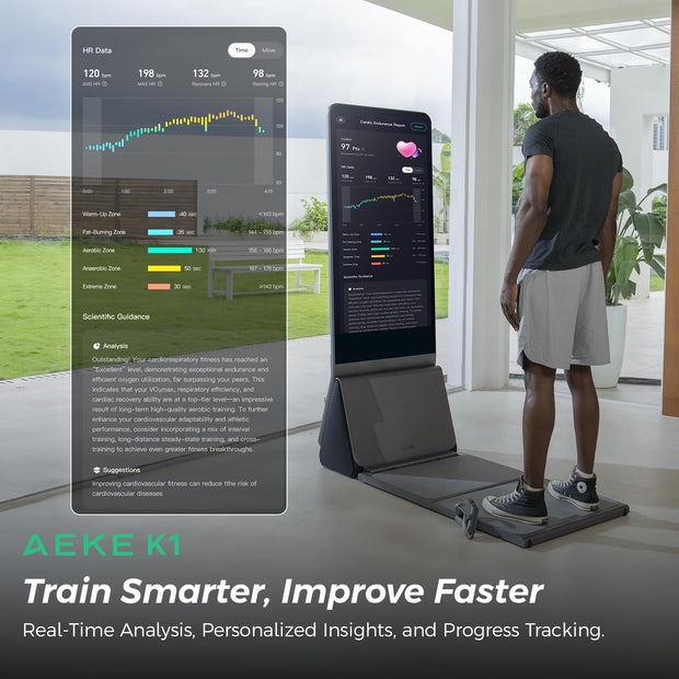K1 Smart Home Gym System: AI-Powered All-in-One Fitness Machine for Full-Body Strength Training and Personalized Workouts