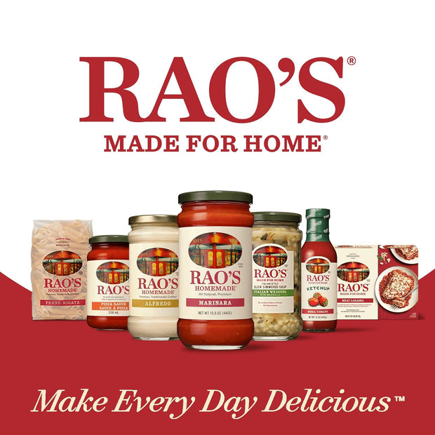 Rao's Homemade Fettuccini Pasta, 16oz, Traditionally Crafted, Premium Quality, From Durum Semolina Flour, Traditional Bronze Die Cut, Imported from Italy